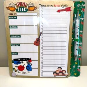 Friend’s Weekly Planner with Pen